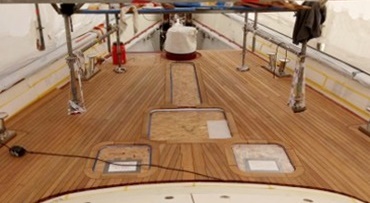 Replacing a boat deck