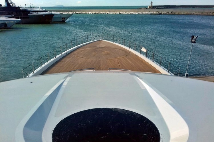 Super yacht decking by Duca Solutions