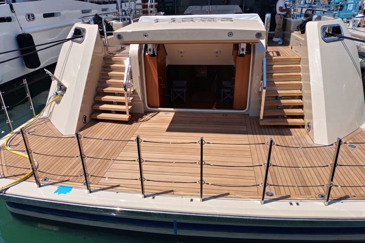 Super yacht teak deck by Duca Solutions