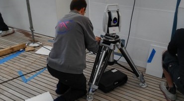 3D laser measurements of decks