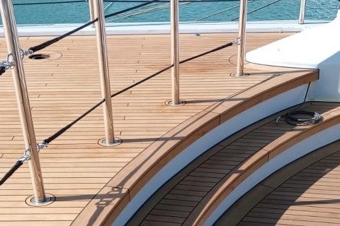 Luxury yacht teak decking company Duca Solutions